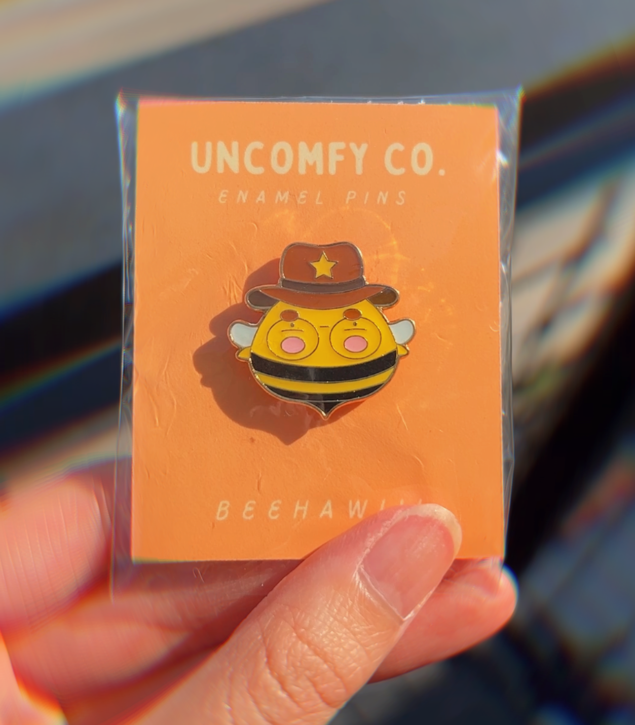 Uncomfy Enamel Pins