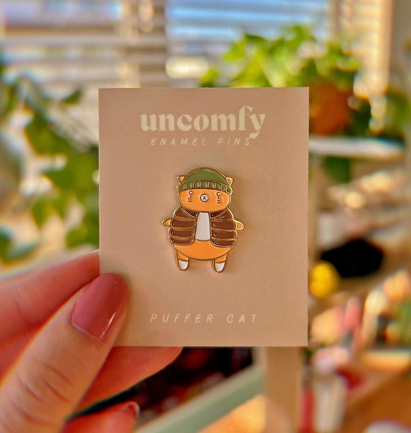 Uncomfy Enamel Pins