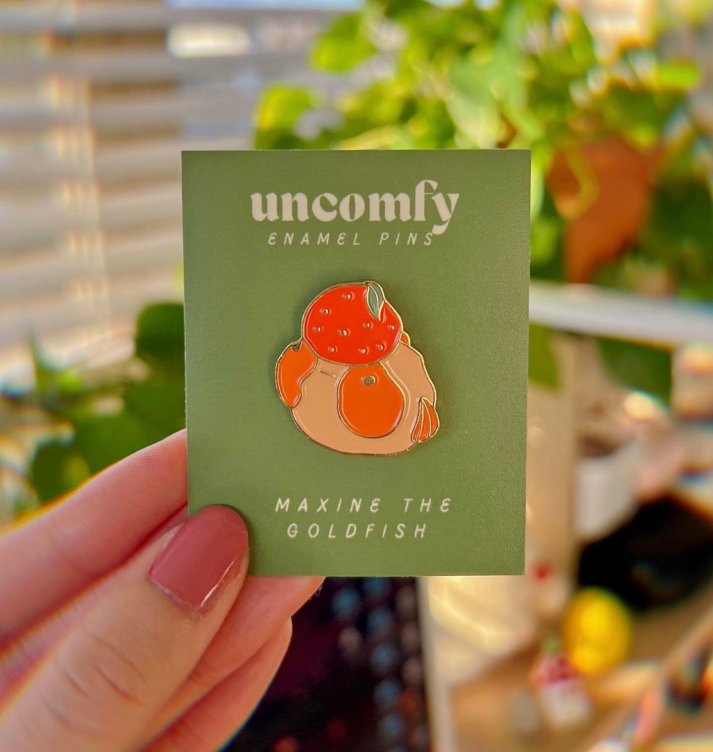 Uncomfy Enamel Pins